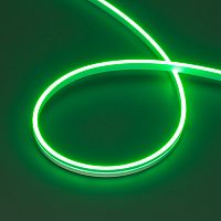 038315 Светодиодная лента герметичная MOONLIGHT-SIDE-A168-4x10mm 24V Green (7.2 W/m, IP65, 5m, wire x2) (Arlight, Силикон)