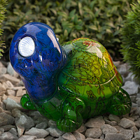 Б0038499 ERAFYS01-06 ЭРА Садовый светильник Черепаха на солнечной батарее, полистоун, 13 см (24/192)