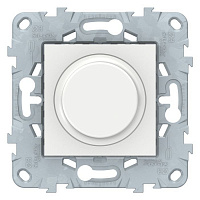 NU551418 Светорегулятор поворотно-нажимной Schneider Electric UNICA NEW, 200 Вт, скрытый монтаж, белый, NU551418