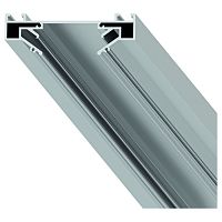 A630205 TRACK ACCESSORIES, Профиль для монтажа в натяжной потолок, цвет арматуры - серый