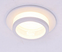 Б0054356 Встраиваемый светильник алюминиевый ЭРА KL89 WH MR16/GU5.3 белый