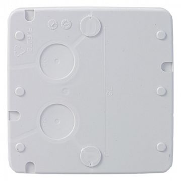 2TKA140002G1 AP10 Коробка распределительная квадратная 104х104 мм, IP55, белая  - фотография 4