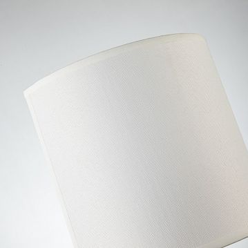 2624-1W Roshe настенный светильник D90*W180*H280, 1*E14*40W, excluded; каркас цвета латунь, абажур из белой атласной ткани  - фотография 5