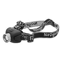 94913 Фонарь Navigator 94 913 NPT-H06-3AAA налоб. CREE 1LEDx5Вт 3 реж. фокус