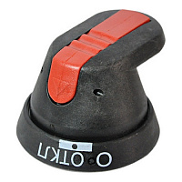 1SCA109869R1001 Ручка управления OHB45J6E-RUH (черная) с символами на русском выносная для рубильников ОТ16..125F