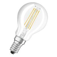 4052899961777 Светодиодная лампа PARATHOM CL P,филаментная, 4W (замена 40Вт),теплый белый свет, матовый, цоколь Е14