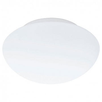 81635 81635 Светильник для ванной комнаты ELLA, 1х60W (E27), Ø200, сталь, белый/опаловое стекло