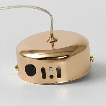 LSP-8736 Подвесной светильник, цвет основания - блестящее золото, плафон - хрусталь (цвет - бесцветный), 1х20W G9  - фотография 7