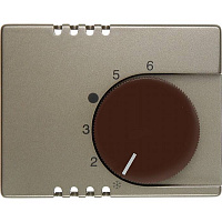 16709011 Накладка на термостат Berker ARSYS, скрытый монтаж, светло-бронзовый, 16709011