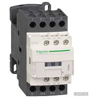 LC1D1286P7 Контактор Schneider Electric TeSys LC1D 4P 25А 230В AC 5.5кВт, LC1D1286P7