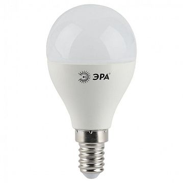 Б0028487 Лампочка светодиодная ЭРА STD LED P45-5W-840-E14 E14 / Е14 5Вт шар нейтральный белый свет  - фотография 4