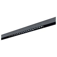A4695PL-1BK LINEA, Светильник потолочный, цвет арматуры - черный, 1x18W LED