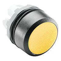 1SFA611100R1003 Кнопка MP1-10Y желтая (только корпус) без подсветки без фиксации