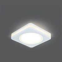 BL100 Светильник Gauss Backlight BL100 Квадрат. Белый, 5W, LED 3000K 1/60