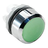1SFA611101R2002 Кнопка MP2-20G зеленая (только корпус) без подсветки с фиксацией