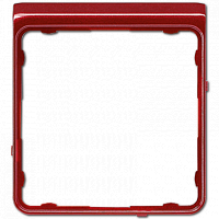 CDP82RTM Внешняя рамка Jung CD 500, красный металлик, CDP82RTM