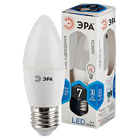 Б0020540 Лампочка светодиодная ЭРА STD LED B35-7W-840-E27 E27 / Е27 7Вт свеча нейтральный белый свет