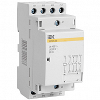 MKK20-63-40 Модульный контактор IEK КМ63-40 4НО 63А 230В AC/DC, MKK20-63-40 MKK20-63-40 Модульный контактор IEK КМ63-40 4НО 63А 230В AC/DC, MKK20-63-40