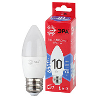 Б0045338 Лампочка светодиодная ЭРА RED LINE LED B35-10W-865-E27 R E27 / Е27 10Вт свеча холодный дневной свет
