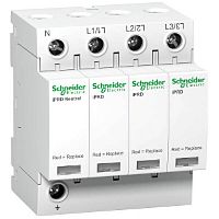 A9L40600 УЗИП Т2 iPRD 40 40kA 350В 3П+N A9L40600 УЗИП Т2 iPRD 40 40kA 350В 3П+N