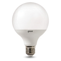 105102316 Лампа Gauss G95 16W 1400lm 6500K E27 LED 1/20