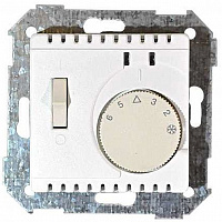 82504-31 Термостат для теплого пола Simon SIMON 75, с выносным датчиком, скрытый монтаж, слоновая кость, 82504-31
