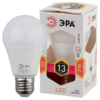 Б0020536 Лампочка светодиодная ЭРА STD LED A60-13W-827-E27 E27 / Е27 13 Вт груша теплый белый свет