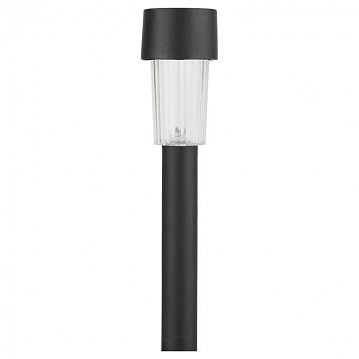 Б0018974 SL-PL30 ЭРА Садовый светильник на солнечной батарее, пластик, черный, 30 см (24/1320)  - фотография 3