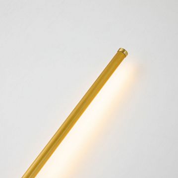 3001-3W Reed настенный светильник D70*W50*H1500, LED*30W, 4500LM, 3000K, included; каркас светильника в цвете латунь, 3001-3W  - фотография 3