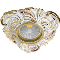 FD1009ROPCL Светильник Chianti CRYSTAL DE LUXE, Gold White Patina