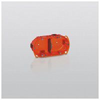 080102 Batibox Коробка монтажная повышенной  прочности 2-ная,  диаметр 67 мм, глубина 40мм, оранжевая