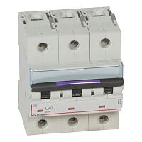 410165 Автоматический выключатель Legrand DX³ 3P 40А (C) 50кА, 410165