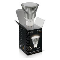 EB101106107 Лампа Gauss LED GU10 7W HP AC220-240V 2700K