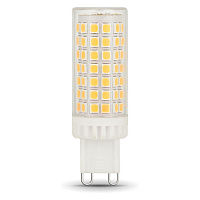 107309155-D Лампа Gauss G9 AC185-265V 5,5W 550lm 3000K керамика диммируемая LED 1/10/200