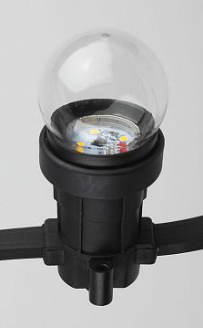 Б0049572 Лампочка светодиодная ЭРА STD ERAWL45-E27 E27 / Е27 1Вт шар прозрачный для белт-лайт  - фотография 5
