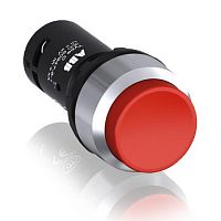 1SFA619102R3041 Кнопка CP3-30R-01 красная с выступающей клавишей без фиксации 1НЗ