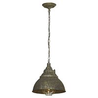 LSP-9897G ELMONT Подвесной светильник, цвет основания - коричневый, плафон - стекло (цвет - прозрачный), 1x60W E27