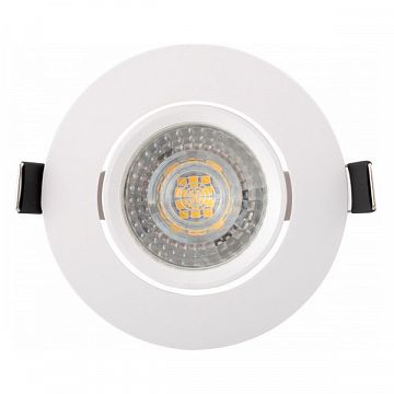 DK3020-WH DK3020-WH Встраиваемый светильник, IP 20, 10 Вт, GU5.3, LED, белый, пластик