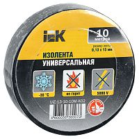 UIZ-13-10-10M-K02 MIXTAPE 3 Изолента 0,13х15мм черная 10м IEK