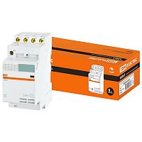SQ0213-0017 Модульный контактор TDM Electric КМ63/4 3НО+1НЗ 25А 230В AC, SQ0213-0017