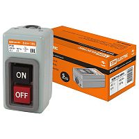 SQ0716-0004 Выключатель кнопочный с блокировкой ВКН-306 3Р 6А 230/400В IP40 TDM