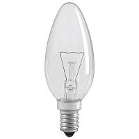 LN-C35-60-E14-CL Лампа накаливания C35 свеча прозр. 60Вт E14 IEK