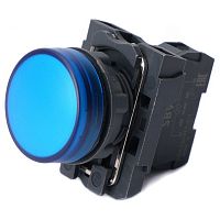 SB5AVM6 Сигнальная лампа SB5 в сборе модульная 22 мм синяя 230-240В АС