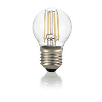 101279 SFERA, светодиодная лампа, цвет - прозрачный, LED CLASSIC E27 4W 3000K
