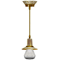 FD1069SOP MILANO Светильник потолочный подвесной без плафона MILANO, Gold White Patina, FD1069SOP