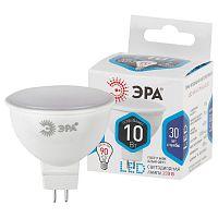 Б0032996 Лампочка светодиодная ЭРА STD LED MR16-10W-840-GU5.3 GU5.3 10Вт софит нейтральный белый свет