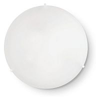 007984 SIMPLY PL3, настенный/потолочный светильник, цвет арматуры - хром, цвет стекла - белый, 3 x 60W E27