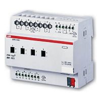 2CDG110088R0011 LR/S4.16.1 Светорегулятор ЭПРА 1-10B с контролем освещённости, 4-канальный, 16A