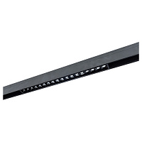 A4635PL-1BK LINEA, Магнитные трековые системы, цвет арматуры - черный, цвет плафона/декора - , 1х20W LED
