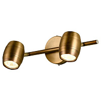 TUSCALOOSA Спот, цвет основания - бронзовый, плафон - металл (цвет - бронзовый), 2x50W GU10